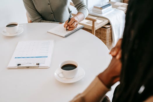 mock interview setting