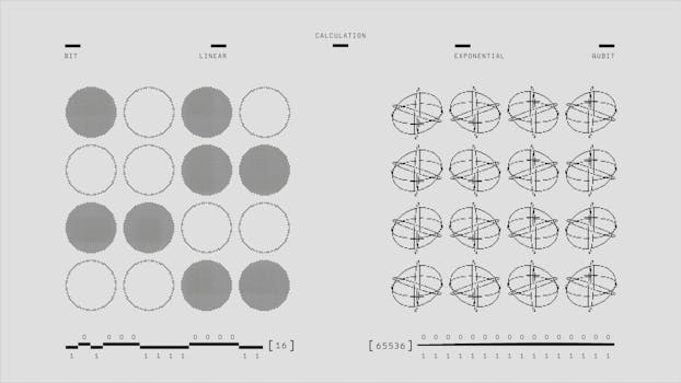 visual representation of quantum computing